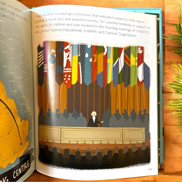 WONDER WOMEN Illustrated Hardcover Book | Frida Kahlo, Coco Chanel, Marie Curie - Picture 7 of 11